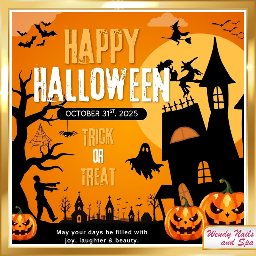 Halloween nail design